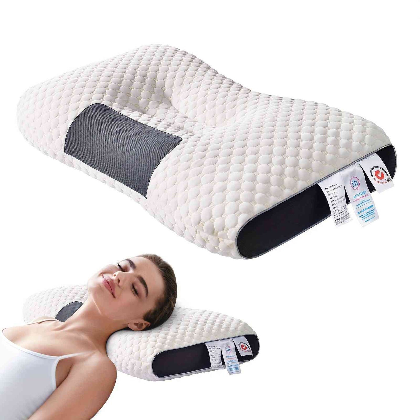 ALMOHADA ORTOPEDICA 3D PARA CUELLO CON ENVIO GRATIS - Vyg technology