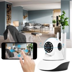 CAMARA DE SEGURIDAD WIFI 3 ANTENAS - Vyg technology