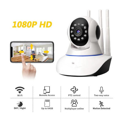 CAMARA DE SEGURIDAD WIFI 3 ANTENAS - Vyg technology