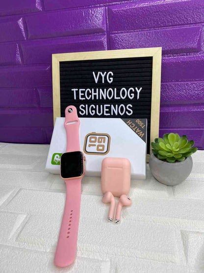 COMBO SMARTWATCH T500 + AUDIFONOS I12 - Vyg technology