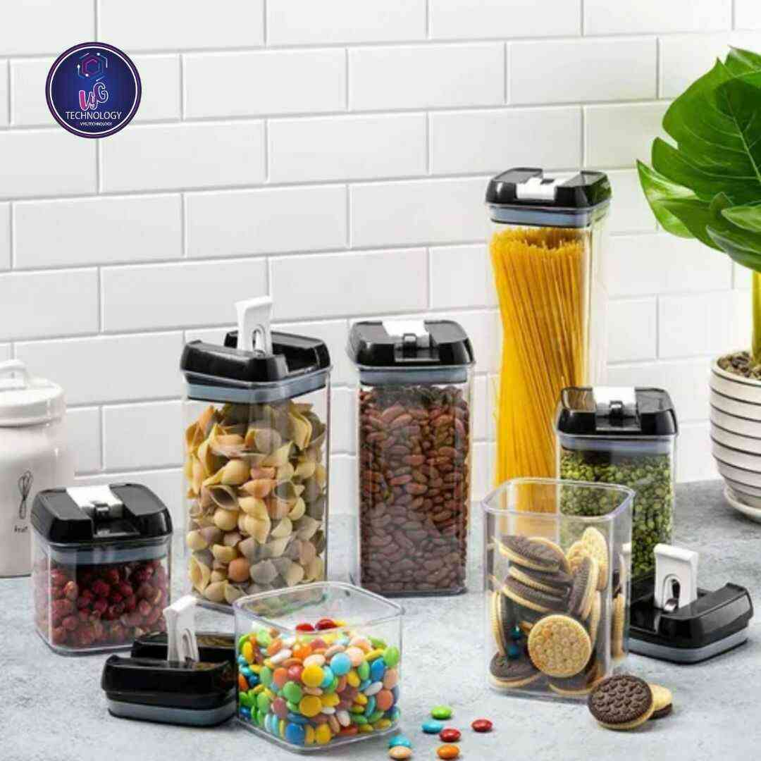 SET CONTENEDORES DE 7 PIEZAS HERMETICOS GARANTIZADOS