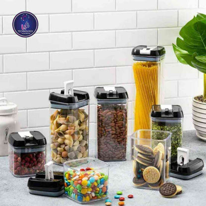 SET CONTENEDORES DE 7 PIEZAS HERMETICOS GARANTIZADOS