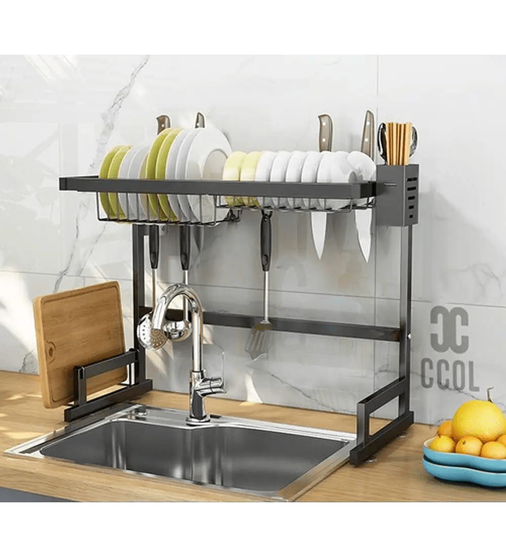 ESCURRIDOR ELEGANTE DE LOZA EN ACERO INOXIDABLE - Vyg technology